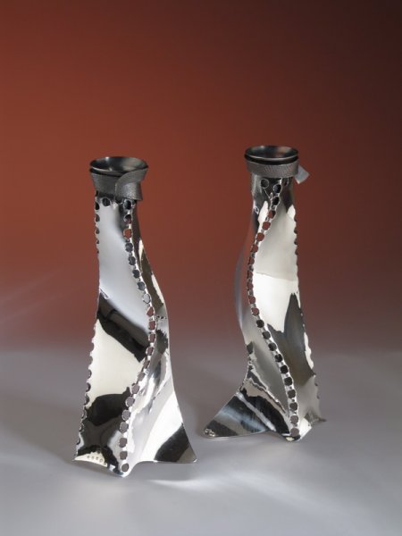 Piece -- materials: silver, partly patinated; dimensions: 23.8 h cm;