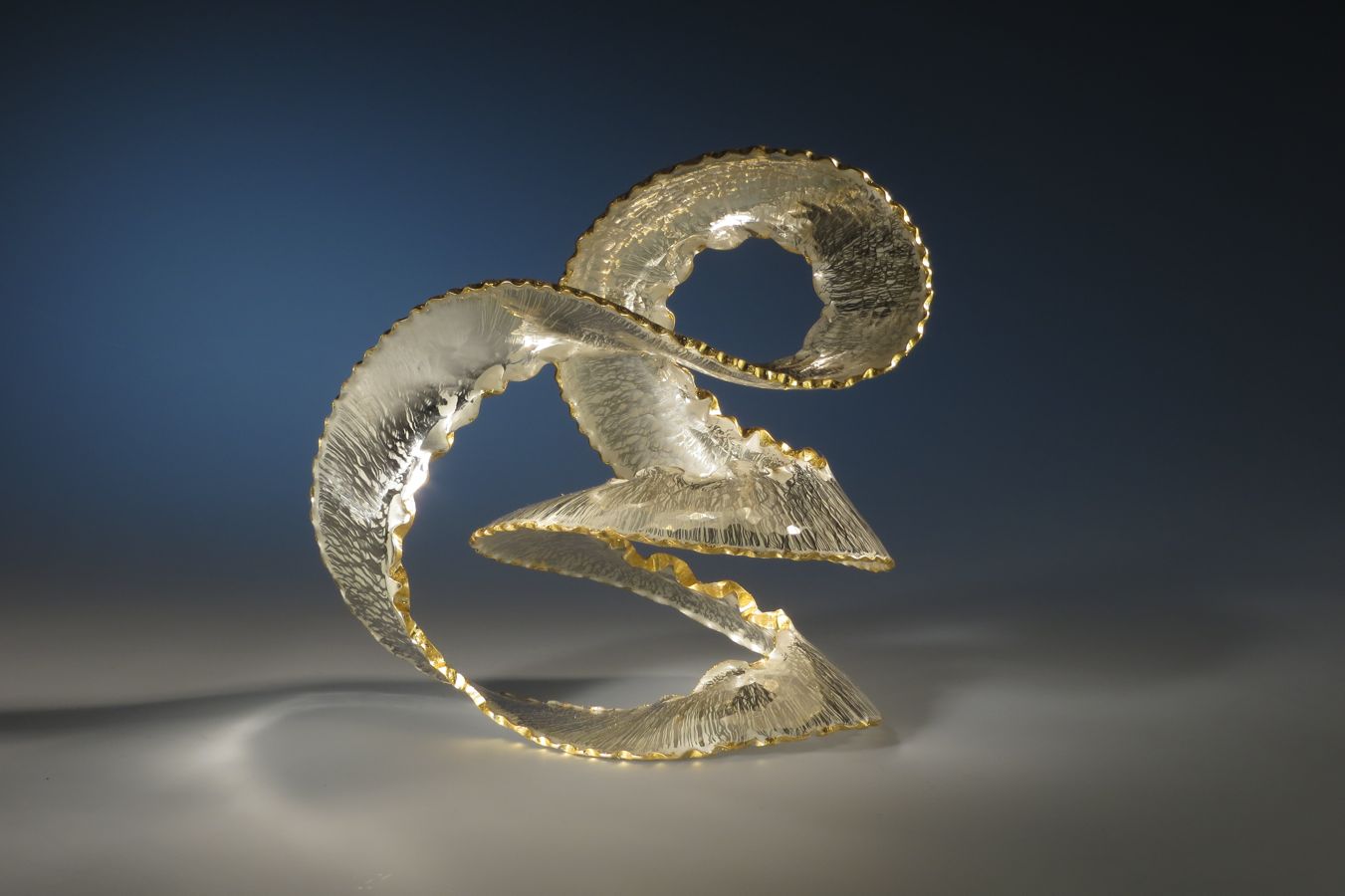 Piece -- materials: silver, gold leaf; dimensions: 22 x 15 x 21 h cm;