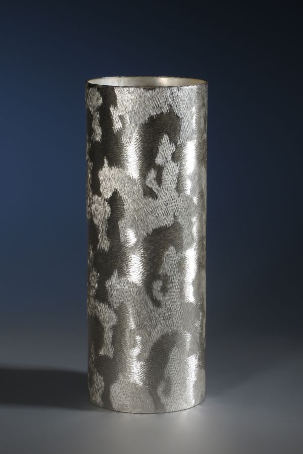 Piece -- materials: silver; dimensions: diameter 11 x 27 h cm;